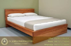 Tempat Tidur Jati Minimalis Modena