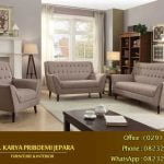 Kursi Tamu Minimalis Modern Retro Terbaru