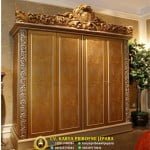 Lemari Pakaian Ukiran Klasik Mewah Venus