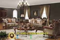 Kursi Tamu Jati Mewah Ukiran Jepara