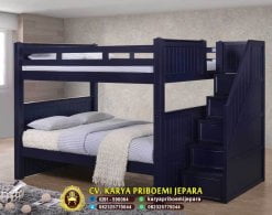 Tempat Tidur Tingkat Kayu Mahoni Terbaru