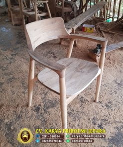 Kursi Cafe Minimalis Jati Terbaru