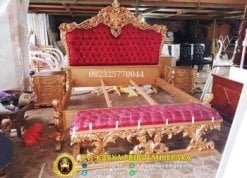 Tempat Tidur Mewah Ukiran Jepara Kualitas Terbaik Model Klasik Terbaru