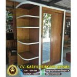 Lemari Pakaian Minimalis Kombinasi Terbaru