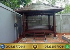 Gazebo Taman Minimalis