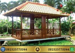 Gazebo Taman Minimalis Murah