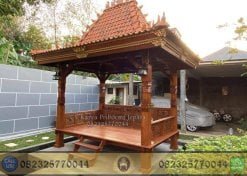 Jual Gazebo Taman Jati Jepara Murah