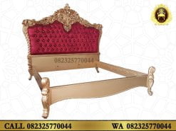 Tempat Tidur Mewah Klasik Ukiran Jepara