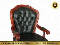 Detail Kursi Kantor Jati