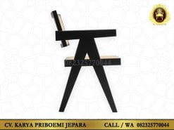 Kursi Cafe Rotan Jati Minimalis Murah