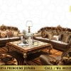 Kursi Sofa Tamu Mewah Brunello Ukiran Jati Jepara