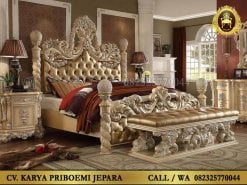 Kamar Set Mewah Klasik Eropa Ukir Jepara