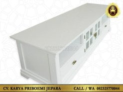 Jual Bufet Tv Minimalis Warna Putih