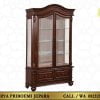 Lemari Pajangan Jati 2 Pintu