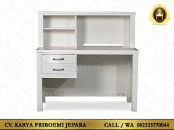 Meja Belajar Putih Minimalis Harga Murah