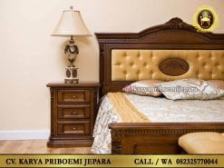 Kamar Set Jati Jepara Detail Tempat Tidur