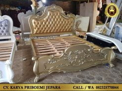 Tempat Tidur Klasik Eropa Mewah Asli Jepara