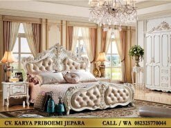 Set Kamar Mewah Elegan Versailles Ukir Jepara Klasik