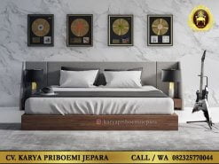 Tempat Tidur Modern Jati Minimalis Terbaru