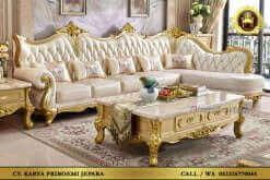 Sofa Klasik Mewah Marcello L Shape Jepara