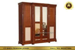 Kamar Set Jati Rotan Elegan Jepara Lemari