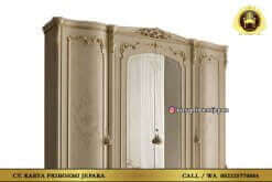 Lemari Pakaian Ukir Modern Mewah Terbaru