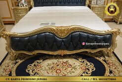 Tempat Tidur Jepara Ukir Mewah Detail Terbaru