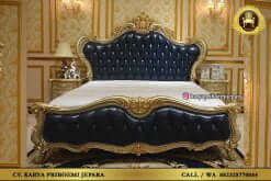Tempat Tidur Jepara Ukir Mewah Klasik Eropa Terbaru